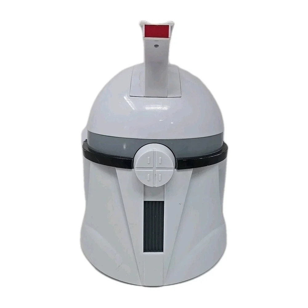 Star Wars Storm Trooper Helmet C042A Hasbro 2008 Talking Voice Changer Works H1a